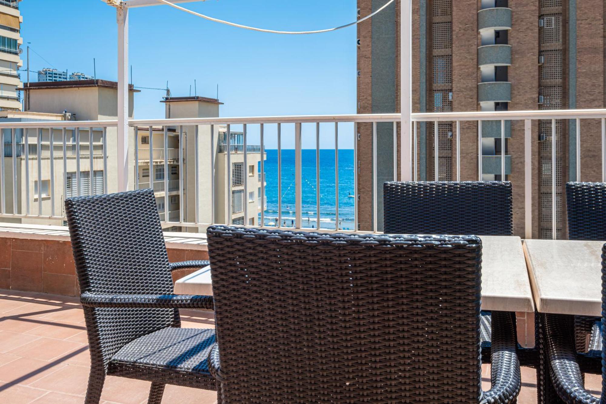 Penthouse El Pato 872 Levante Beach 베니돔 외부 사진